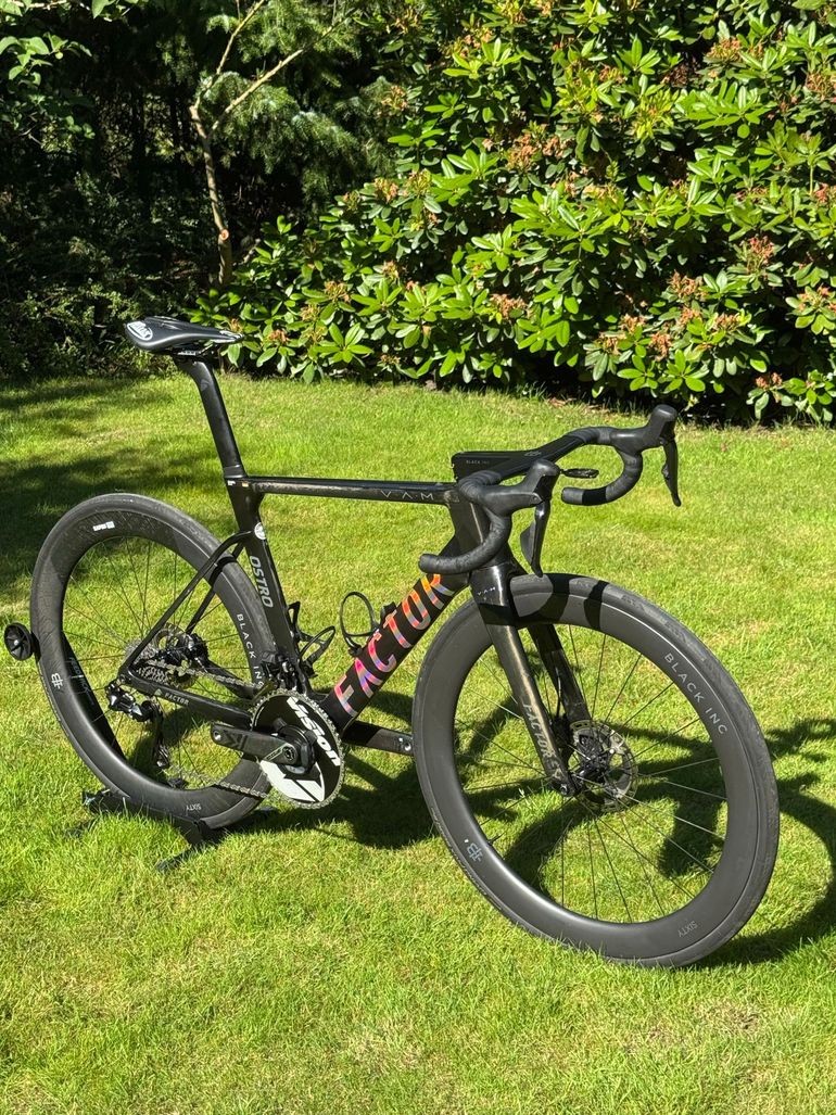 Used Factor Ostre V A M Custom Shimano Dura Ace Di2 2022 Road & Gravel, Black — image 1 of 26