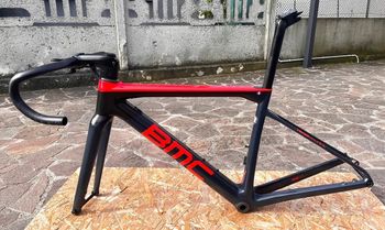 Gebrauchtes BMC Teammachine SLR 01 MOD ICS2 P2P 2022 Frameset 2022 Road & Gravel, Rot — Bild 2 von 6