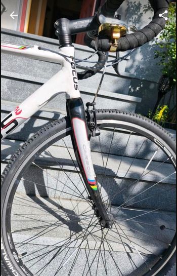 Used Focus Mares AX Tiagra 2016 Road & Gravel, White — image 7 of 7