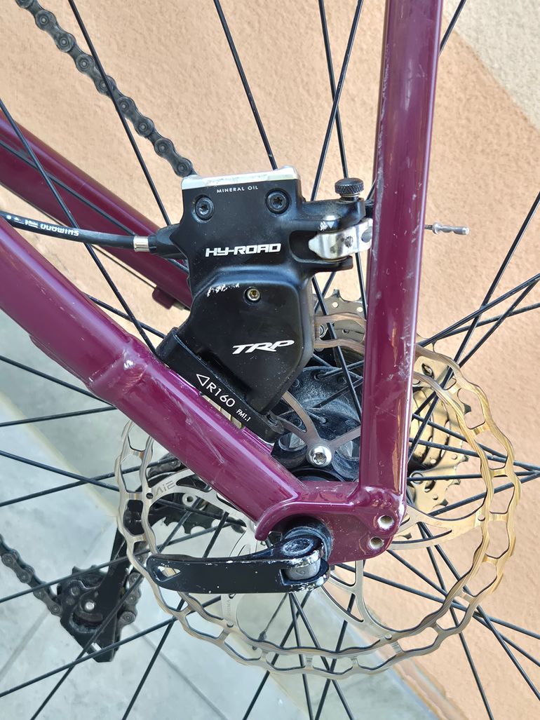 Used TRIBAN RC520 Disc Road Bike - 105 2021 2021 Road & Gravel, Red — image 6 of 12