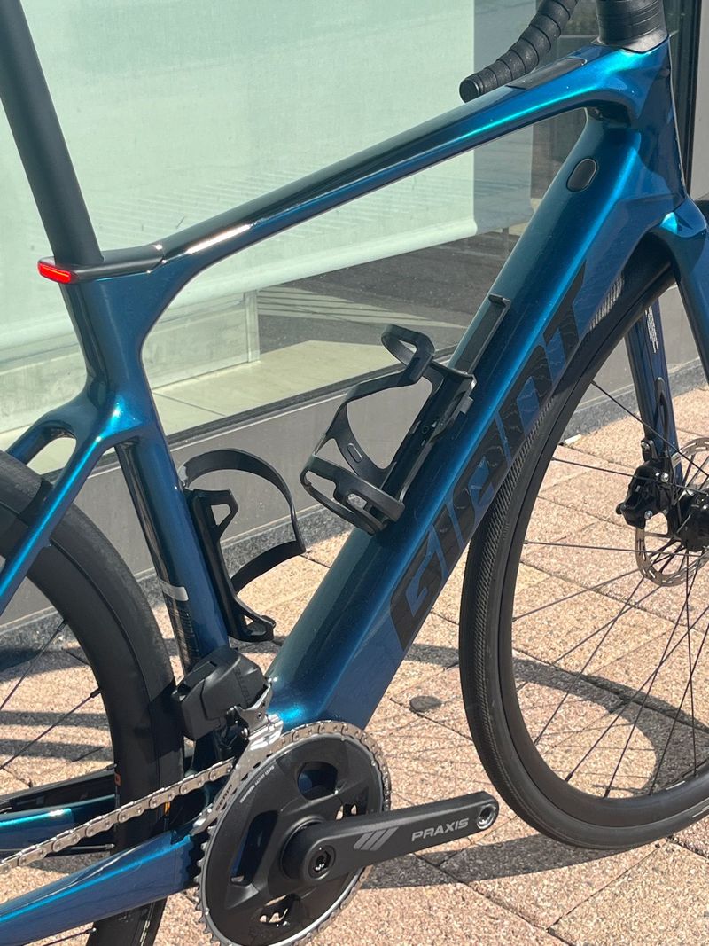 Used Giant Defy Advanced E+ Elite 2 2025 2025 Road & Gravel, Blue — image 6 of 11