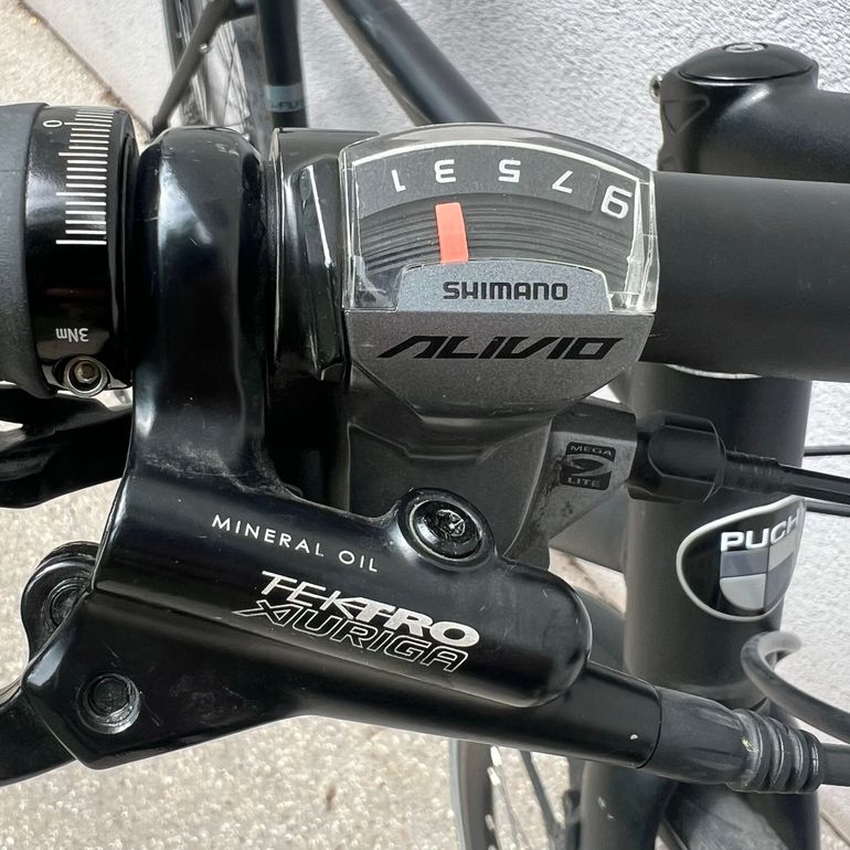 Used PUCH Custom Shimano Alivio 2013 Urban, Black — image 10 of 14