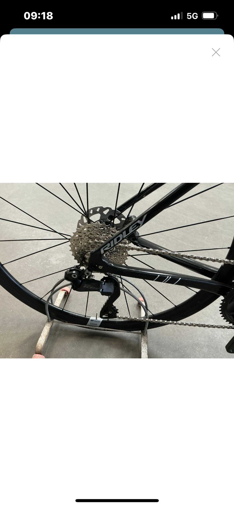 Used Ridley Noah Fast Disc - Shimano 105 DI2 // 2x12s 2026 2026 Road & Gravel, Black — image 10 of 10
