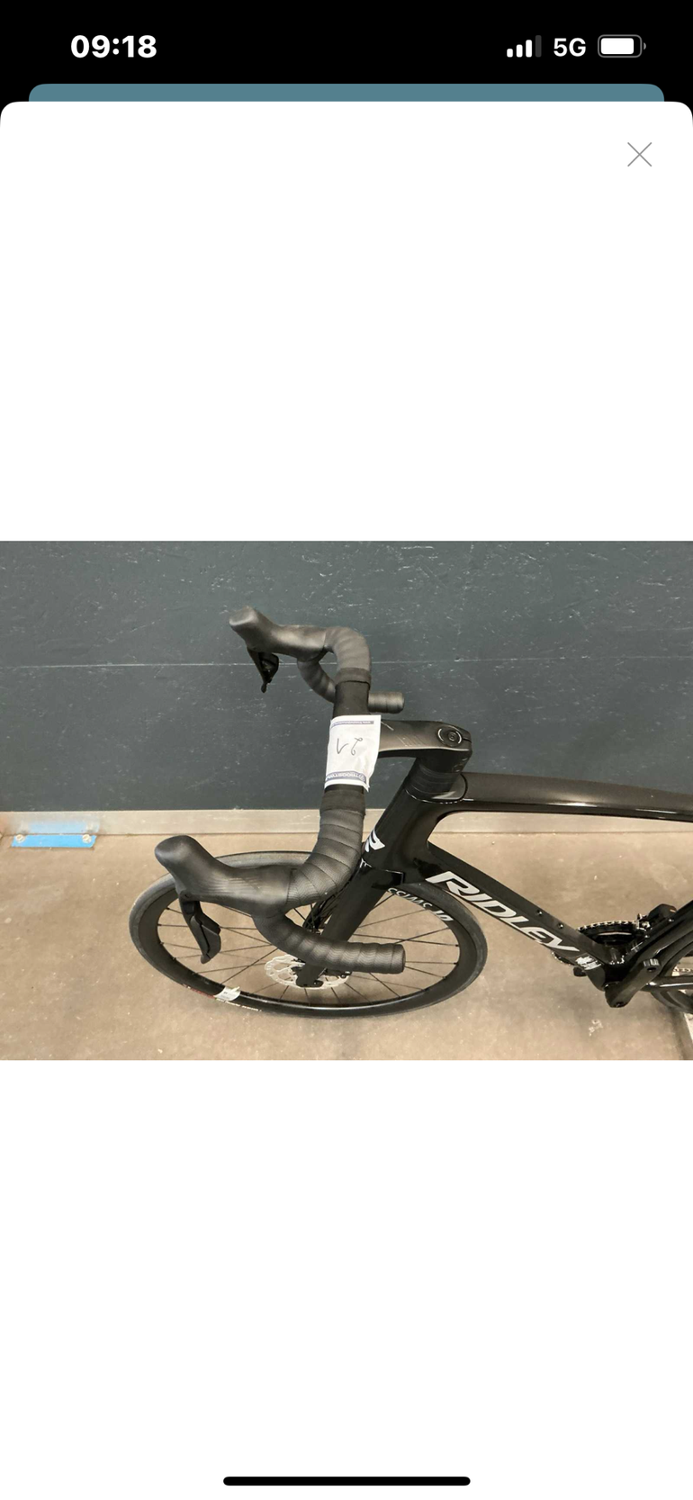 Used Ridley Noah Fast Disc - Shimano 105 DI2 // 2x12s 2026 2026 Road & Gravel, Black — image 7 of 10