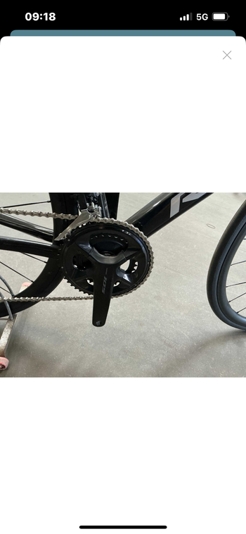 Used Ridley Noah Fast Disc - Shimano 105 DI2 // 2x12s 2026 2026 Road & Gravel, Black — image 9 of 10