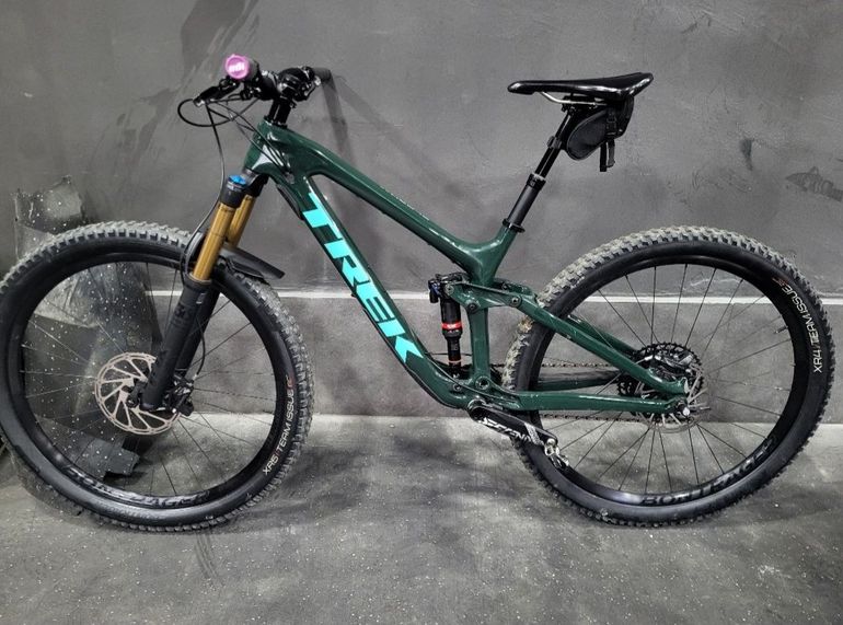 Used Trek Slash+ SRAM GX Eagle AXS 2019 Mountainbike, Green — image 4 of 6
