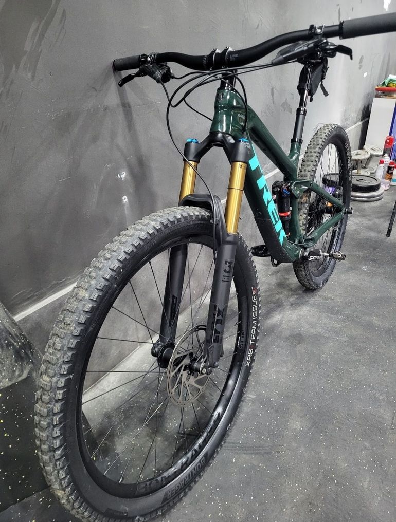 Used Trek Slash+ SRAM GX Eagle AXS 2019 Mountainbike, Green — image 3 of 6