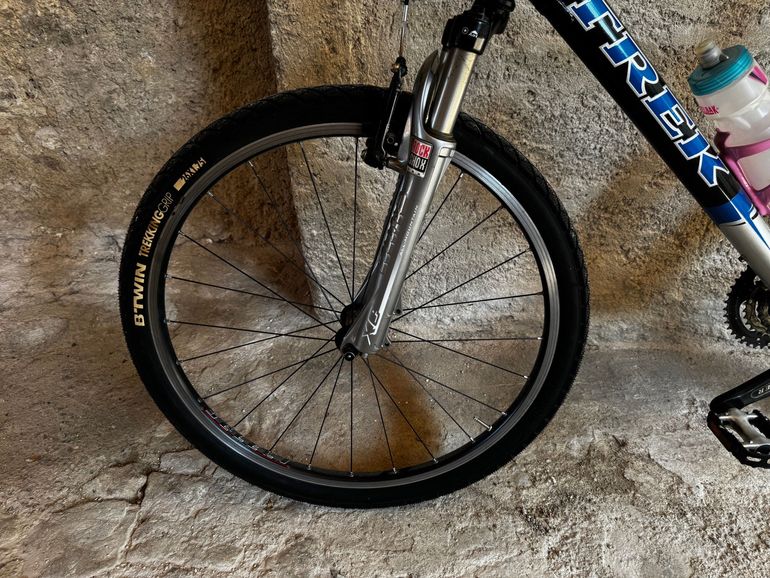 Treck Custom Shimano Deore 2010 Mountainbike de segunda mano, Gris claro — imagen 6 de 6