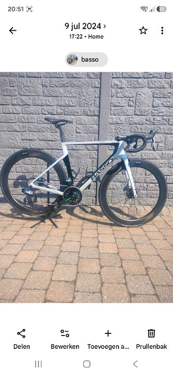 Brugt Basso diamante sv Custom SRAM Force eTap AXS 2024 Road & Gravel