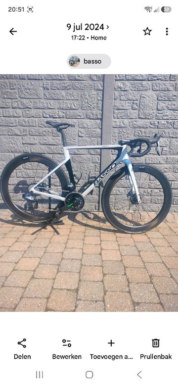 Used Basso diamante sv Custom SRAM Force eTap AXS 2024 Road & Gravel