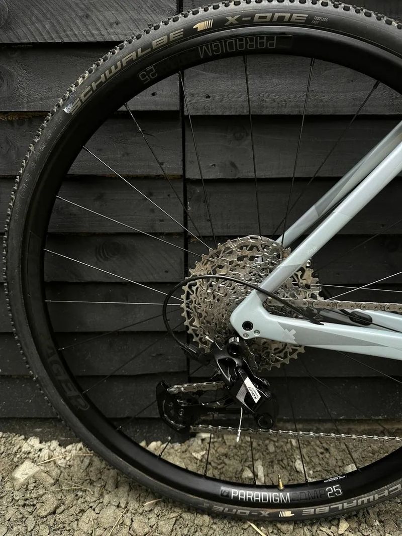 Used Trek Boone SRAM Apex 2025 Road & Gravel, Light Gray — image 3 of 7