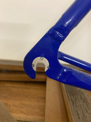 Used Unbekannt Custom Frameset 2010 Road & Gravel, Blue — image 3 of 7