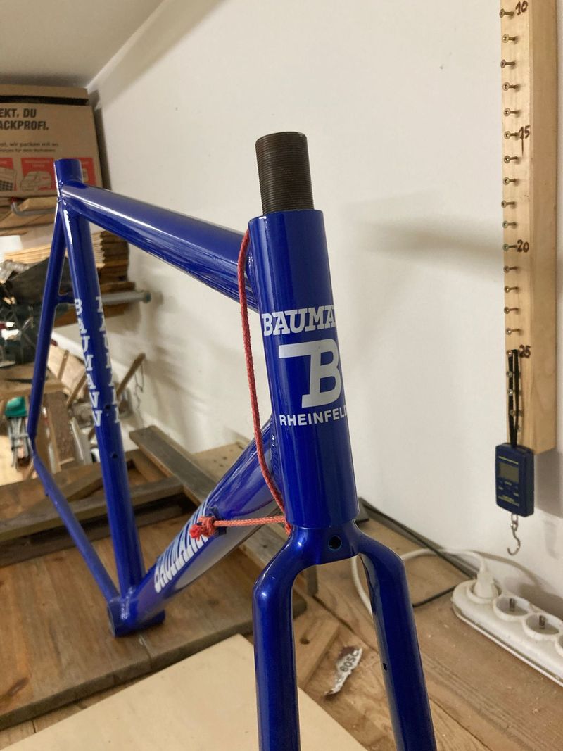 Used Unbekannt Custom Frameset 2010 Road & Gravel, Blue — image 4 of 7