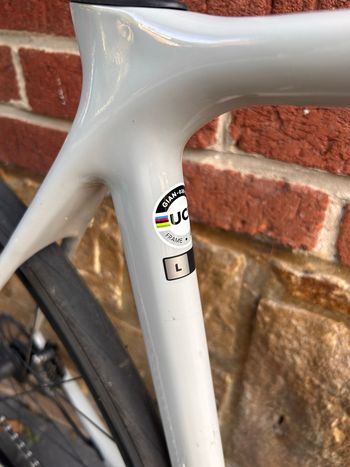 Used Giant TCR Advanced 1+ Disc 2021 2021 Road & Gravel, Light Gray — image 6 of 8