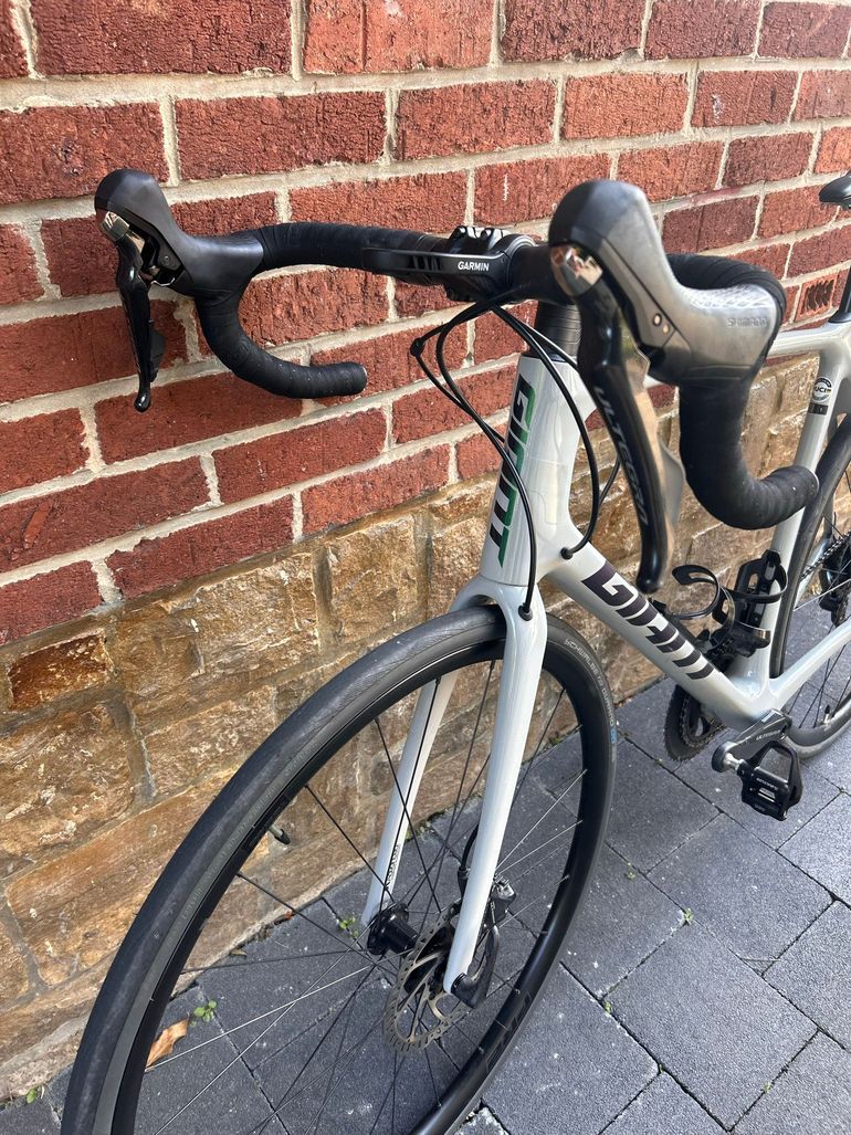 Used Giant TCR Advanced 1+ Disc 2021 2021 Road & Gravel, Light Gray — image 7 of 8