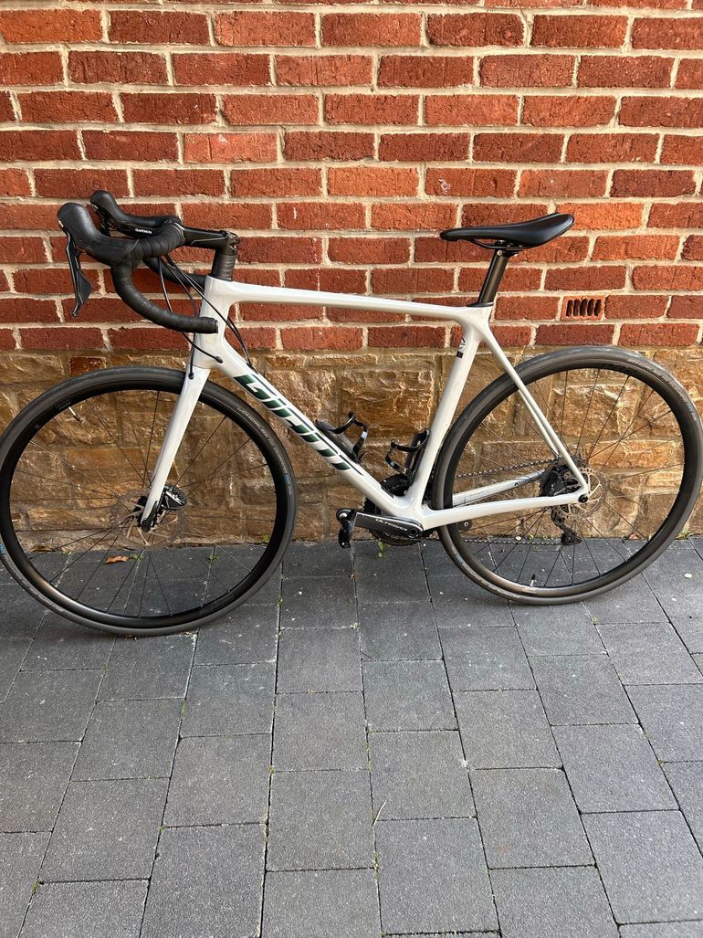 Used Giant TCR Advanced 1+ Disc 2021 2021 Road & Gravel, Light Gray — image 4 of 8