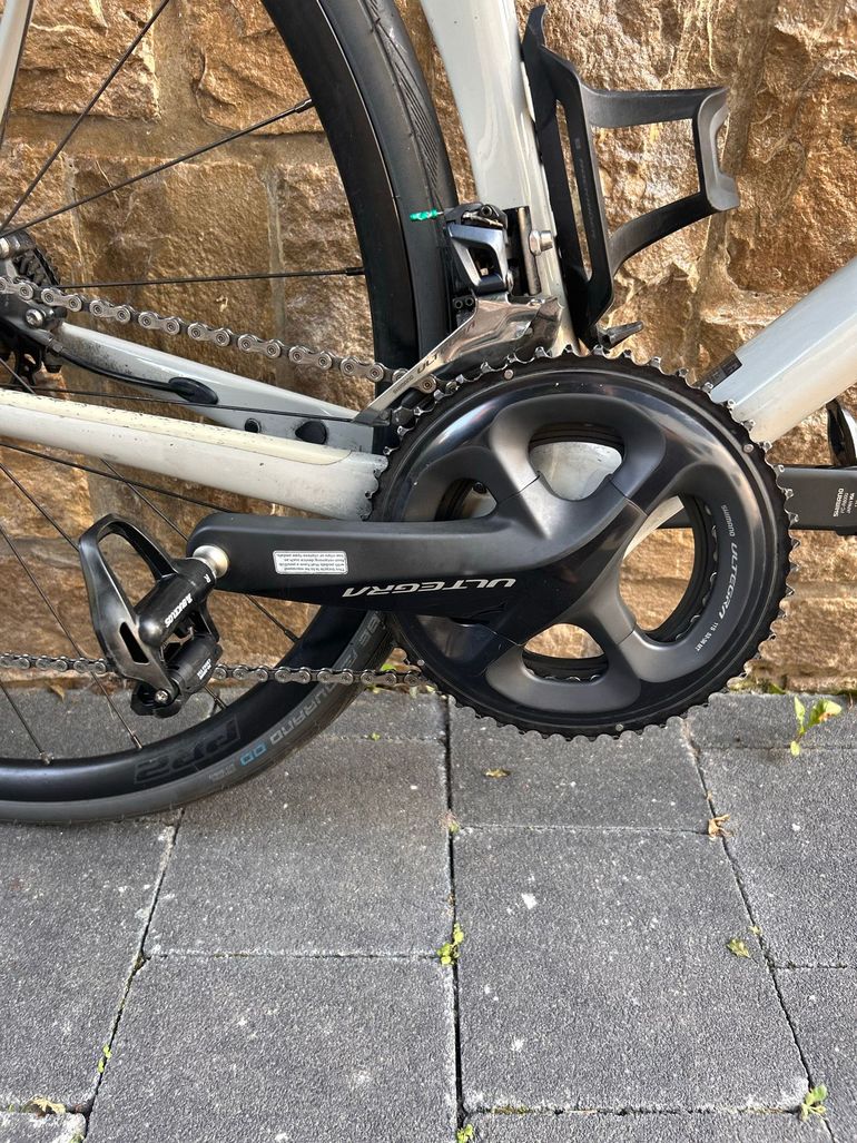 Used Giant TCR Advanced 1+ Disc 2021 2021 Road & Gravel, Light Gray — image 5 of 8