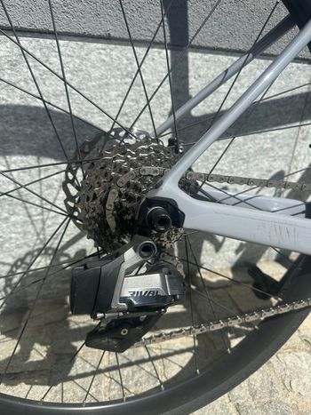 Used Officine Mattio Custom SRAM Rival eTap AXS 2024 Road & Gravel, Light Gray — image 4 of 11