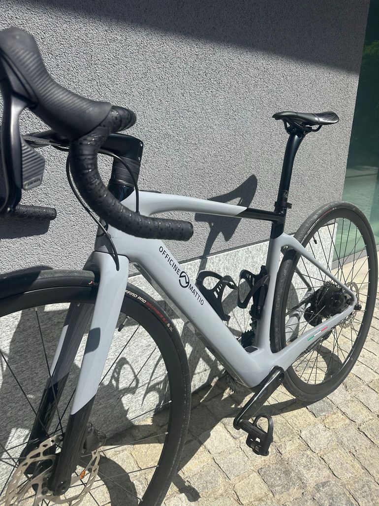 Used Officine Mattio Custom SRAM Rival eTap AXS 2024 Road & Gravel, Light Gray — image 7 of 11