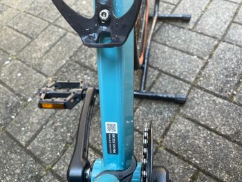 Used TRIBAN Women's Gravel Bike GRVL 120 2022 2022 Road & Gravel, Blue — image 13 of 16