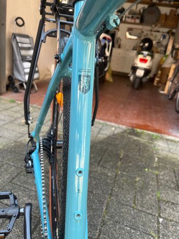 Used TRIBAN Women's Gravel Bike GRVL 120 2022 2022 Road & Gravel, Blue — image 12 of 16
