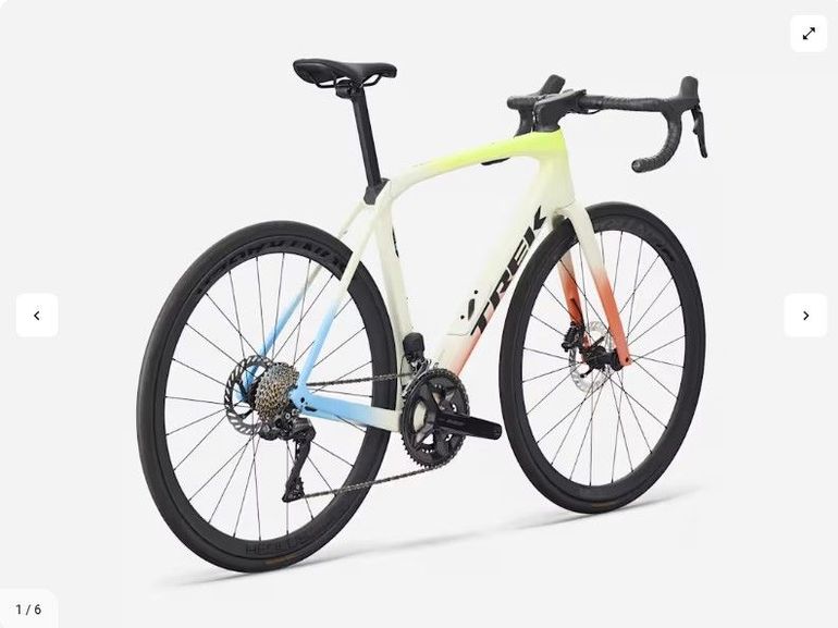 Used Trek Domane SL 6 Gen 4 2026 2026 Road & Gravel, White — image 2 of 5