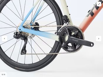 Used Trek Domane SL 6 Gen 4 2026 2026 Road & Gravel, White — image 4 of 5
