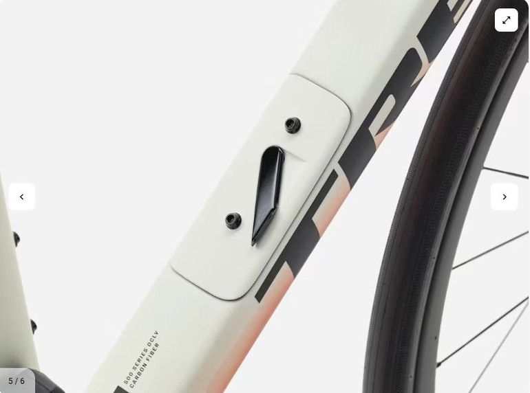 Used Trek Domane SL 6 Gen 4 2026 2026 Road & Gravel, White — image 5 of 5