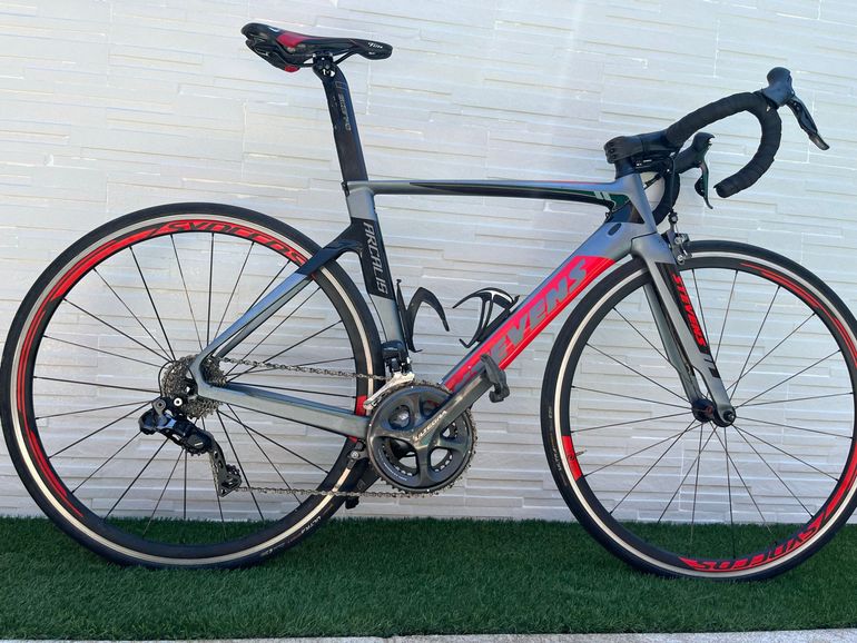 Stevens Arcalis Shimano Ultegra 2018 Road & Gravel de segunda mano, Rojo — imagen 4 de 12
