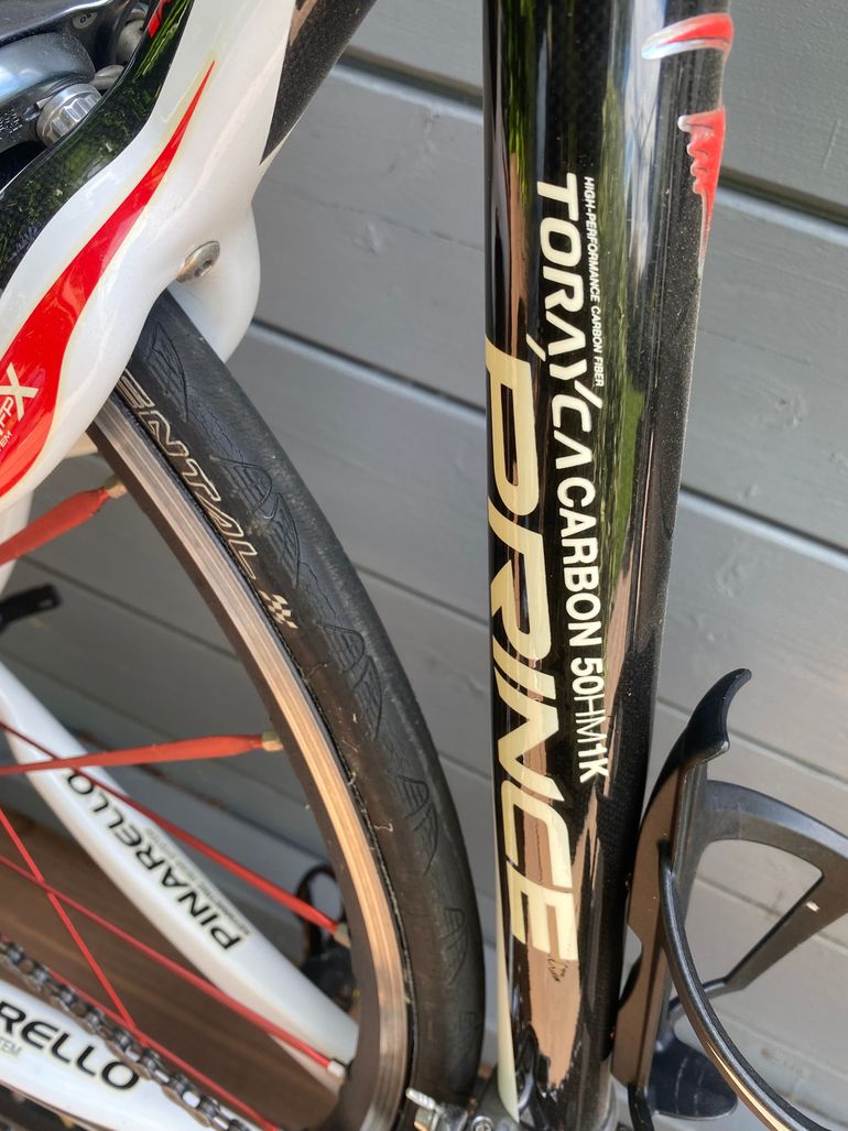 Gebrauchtes Pinarello PRINCE 2009 Road & Gravel, Weiß — Bild 3 von 9