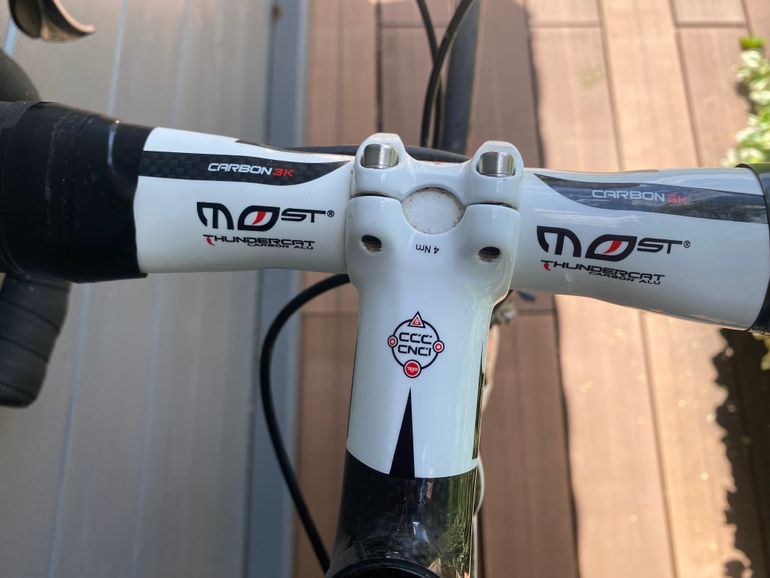 Gebrauchtes Pinarello PRINCE 2009 Road & Gravel, Weiß — Bild 7 von 9
