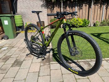 Gebrauchtes Merida big Nine 6000 Custom SRAM GX Eagle 2019 Mountainbike, Grün — Bild 3 von 9