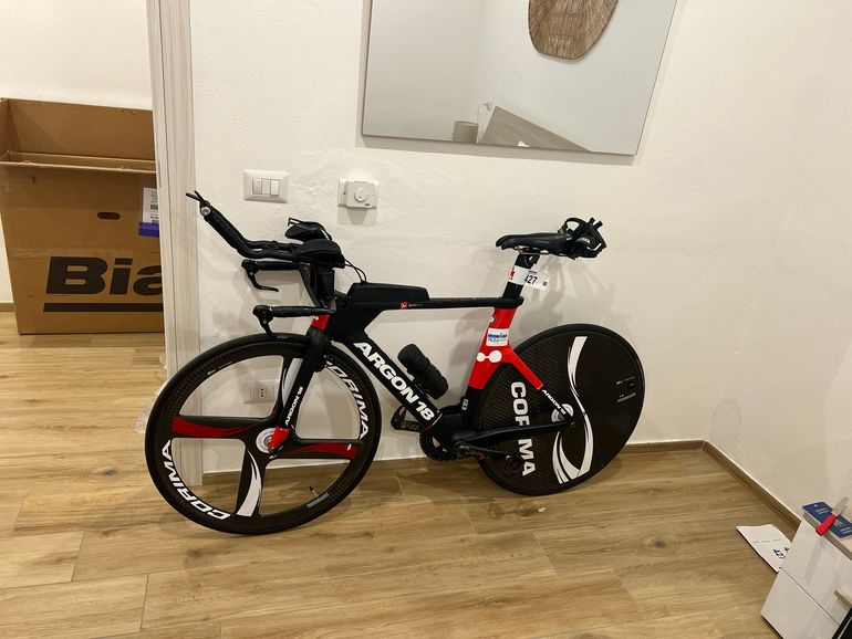 Used Argon 18 E SRAM Red 2020 Road & Gravel, Red — image 2 of 17