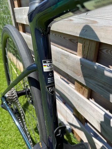 Gebrauchtes Specialized Roubaix SL8 Comp 2025 2025 Road & Gravel, Grün — Bild 3 von 4