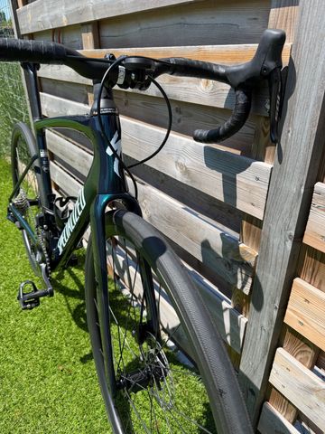 Gebrauchtes Specialized Roubaix SL8 Comp 2025 2025 Road & Gravel, Grün — Bild 2 von 4