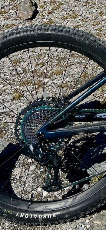 Used Specialized S-Works Epic EVO 2023 2023 Mountainbike, Blue, 29 — image 2 of 3