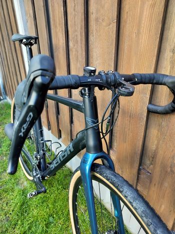 Used Sensa Romagna Gravel GRX 2x11 2023 2023 Road & Gravel, Black — image 2 of 10