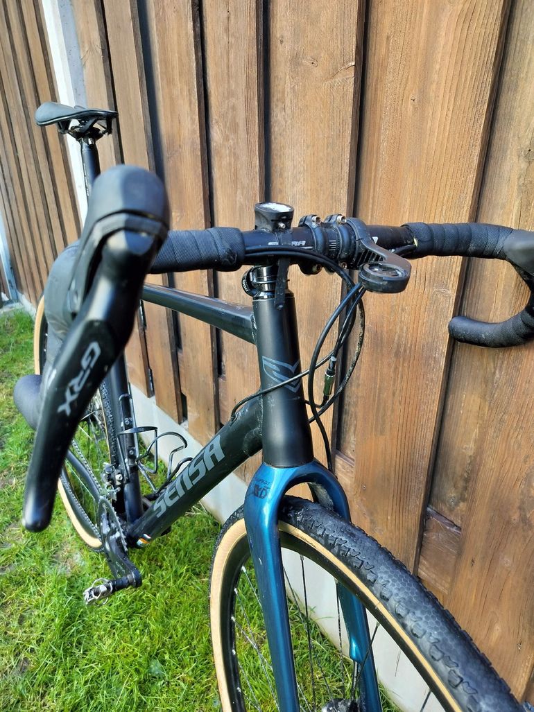 Used Sensa Romagna Gravel GRX 2x11 2023 2023 Road & Gravel, Black — image 2 of 10