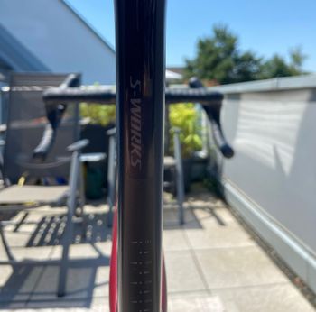 Used Specialized Tarmac SL7 Expert 2022 2022 Road & Gravel, Red — image 18 of 19