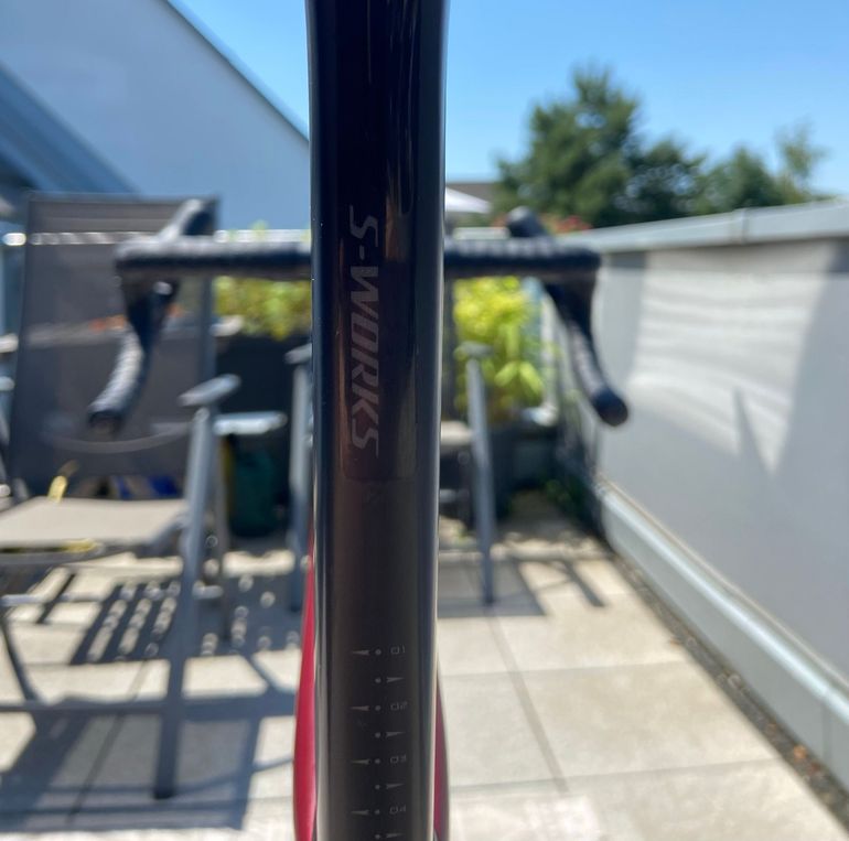 Used Specialized Tarmac SL7 Expert 2022 2022 Road & Gravel, Red — image 18 of 19