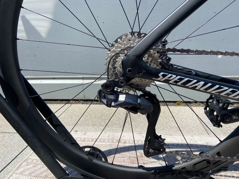 Used Specialized Tarmac SL7 Expert 2022 2022 Road & Gravel, Red — image 4 of 19