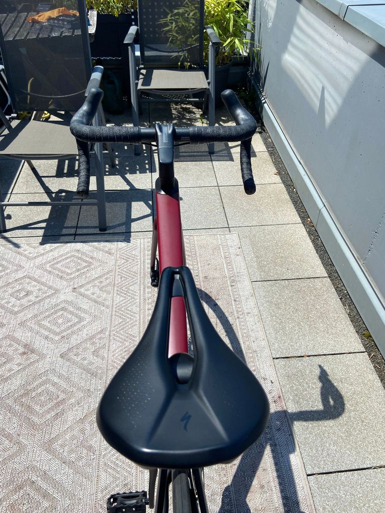 Used Specialized Tarmac SL7 Expert 2022 2022 Road & Gravel, Red — image 19 of 19