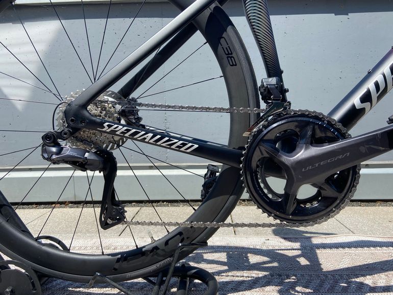 Used Specialized Tarmac SL7 Expert 2022 2022 Road & Gravel, Red — image 2 of 19