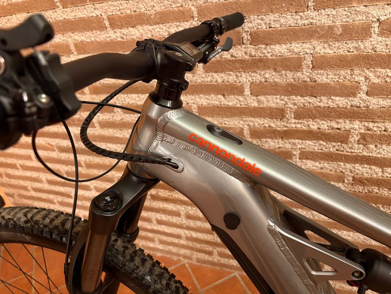 Used Cannondale Moterra Neo 4 2023 2023 Mountainbike, Light Gray, 29 — image 2 of 6