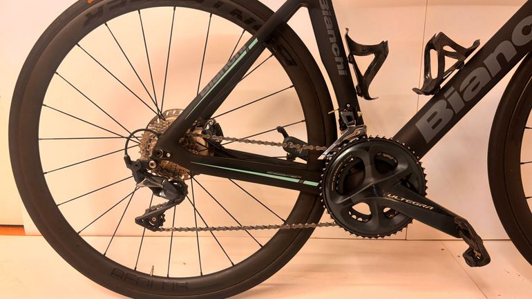 Gebrauchtes Bianchi Aria Disc Ultegra 2018 2018 Road & Gravel, Schwarz — Bild 3 von 12