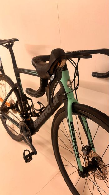 Gebrauchtes Bianchi Aria Disc Ultegra 2018 2018 Road & Gravel, Schwarz — Bild 6 von 12