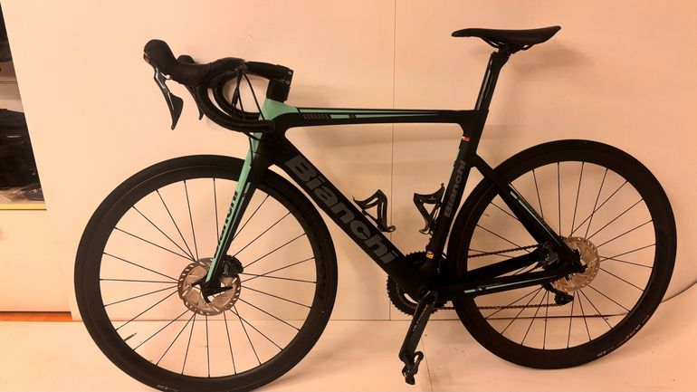 Gebrauchtes Bianchi Aria Disc Ultegra 2018 2018 Road & Gravel, Schwarz — Bild 2 von 12