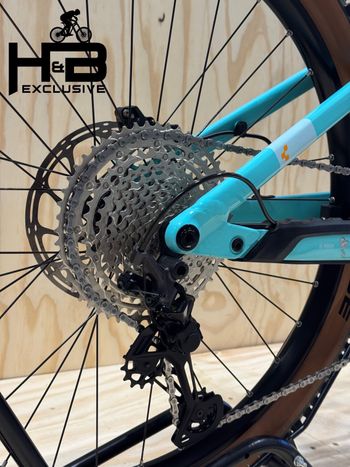 CUBE Stereo Hybrid 140 HPC Race 625 Carbon Shimano XT 2024 Mountainbike d'occasion — image 12 sur 12