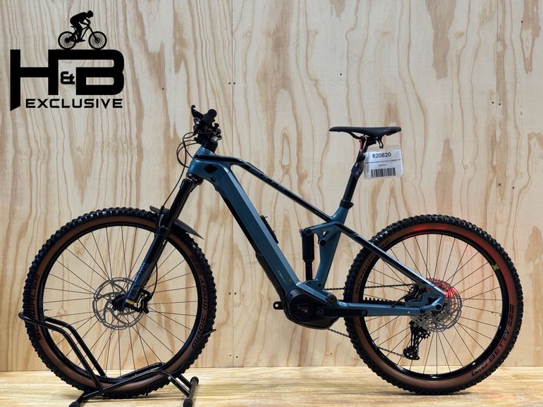 Used BULLS Sonic Evo AM 2 Carbon Shimano Deore 2023 Mountainbike, Blue — image 2 of 12