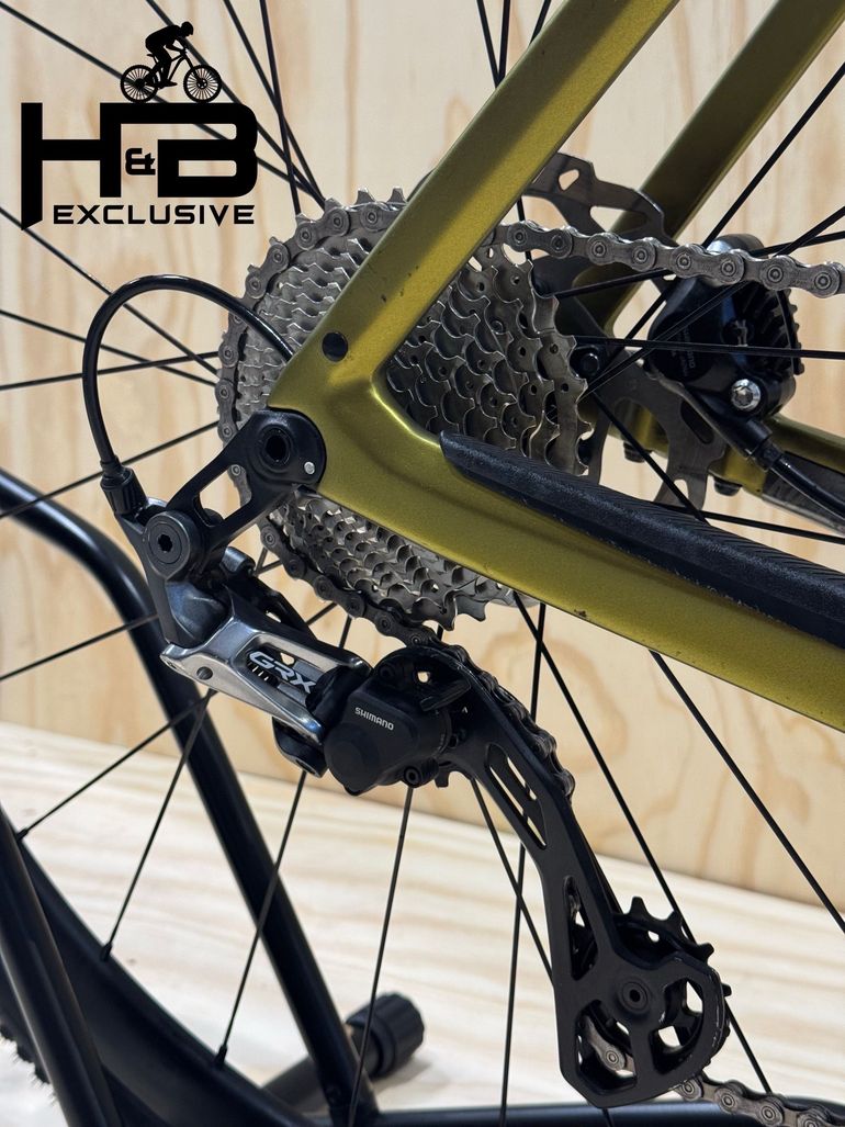 Used Rose Backroad GRX RX600 Carbon Shimano 2023 Road & Gravel, Green — image 10 of 11